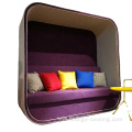 Leisure Fabric Office Sofa For open Working Space